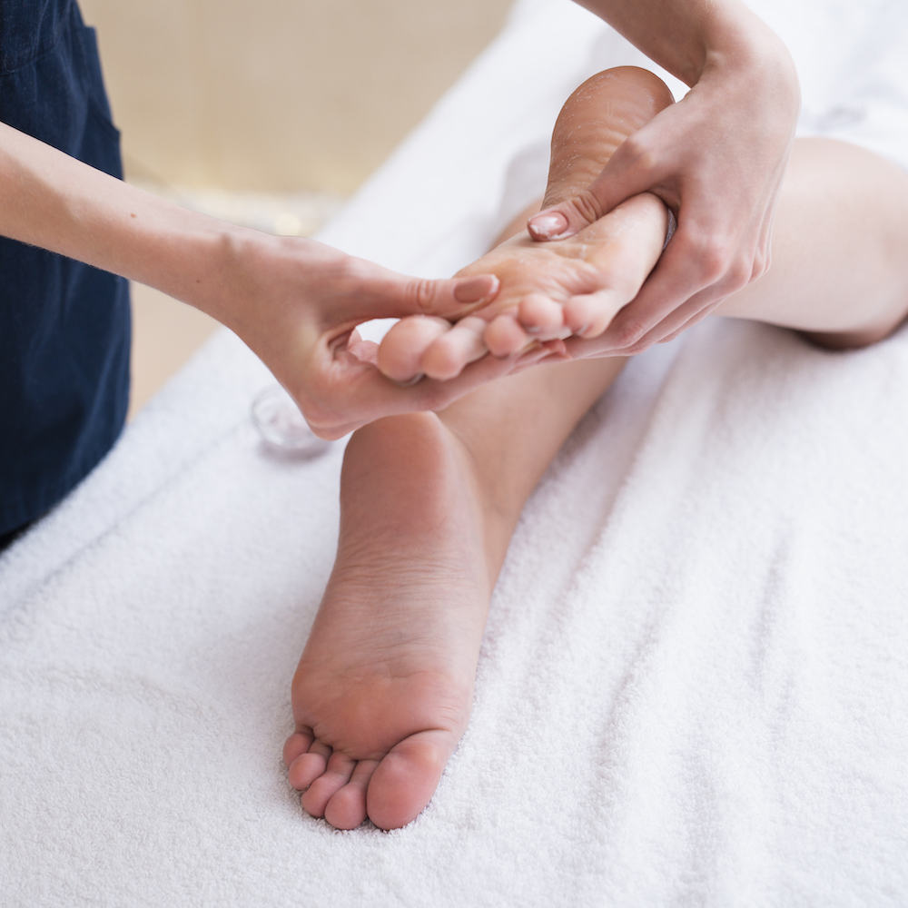 massage pieds reflexologie